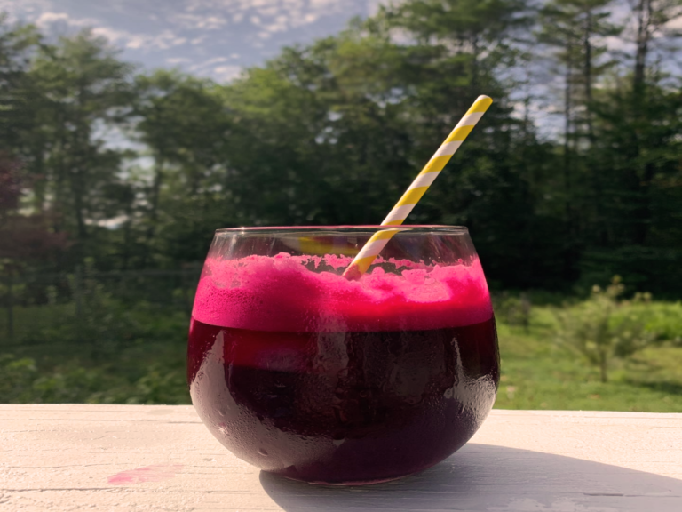 jugo de zanahoria, remolacha y naranja